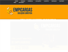 Tablet Screenshot of empicargas.com.br